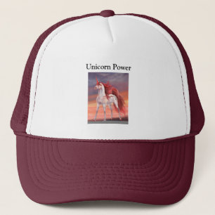Unicorn Power Trucker Hat Truckerkappe