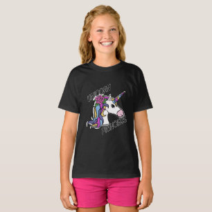 Unicorn Princess Design - T-shirt de base pour fil