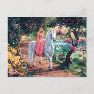 Unicorn Princess Postkarte