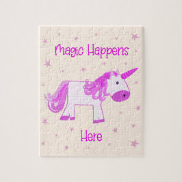 Unicorn Puzzle - Magie passiert hier