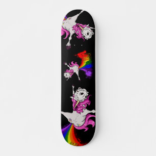 unicorn rainboart skateboard