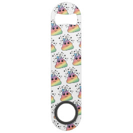 Unicorn Rainbow Kackend Emoji Speed Flaschenöffner
