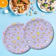 Unicorn Rainbow Star Light Lila Themed