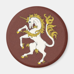 Unicorn Rampant Magnet