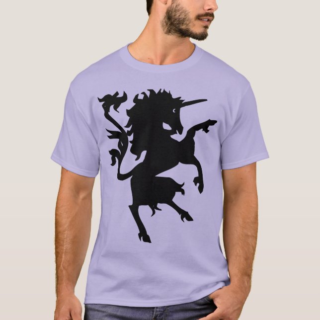 Unicorn Rampant T-Shirt (Vorderseite)