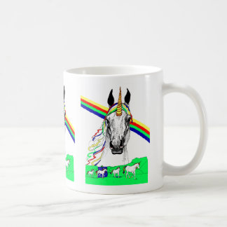 Unicorn-Regenbogen-Tasse Kaffeetasse