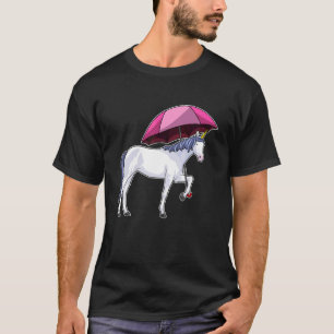 Unicorn Regenschirm T-Shirt