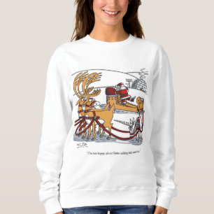 Unicorn Reindeer femmes sweatshirt