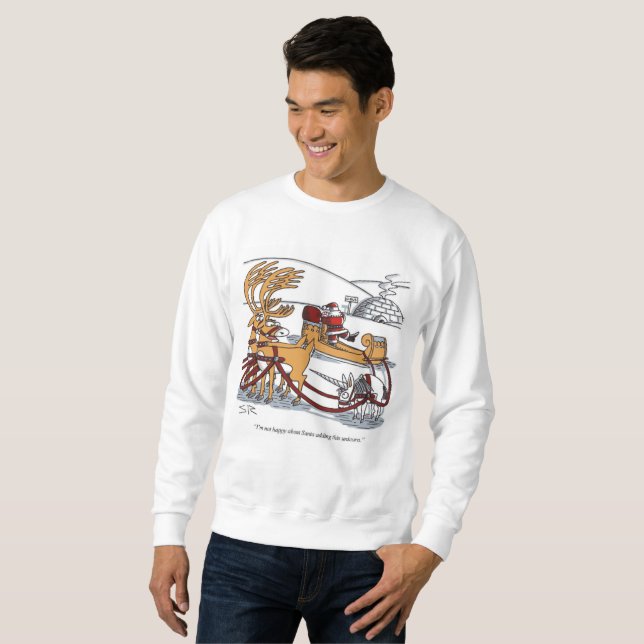 Unicorn Reindeer sweatshirt (Devant entier)