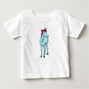 Unicorn Ribbon Baby T-shirt