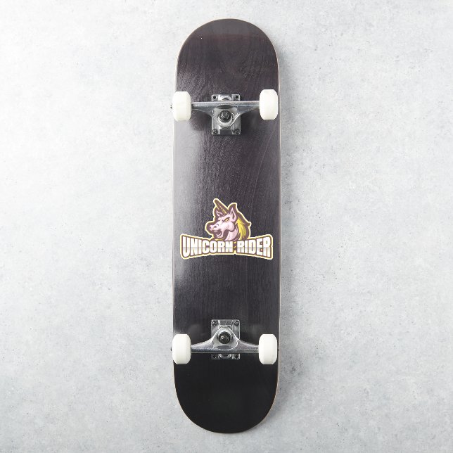 Unicorn Rider Aufkleber (Skateboard)