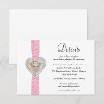 Unicorn Rosa Spitzen Hochzeitdetails