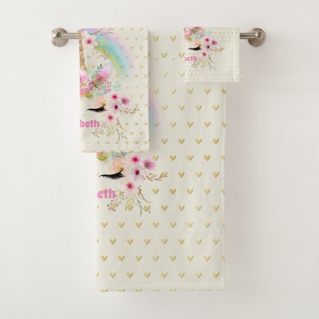 Unicorn rose or Parties scintillant Look Named Gir (En situation)