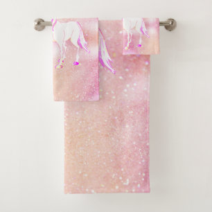 Unicorn rose Parties scintillant fille mignonne Nu