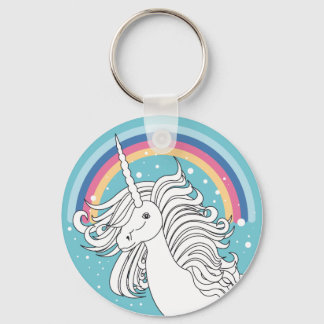 UNICORN SCHLÜSSELANHÄNGER BLUE