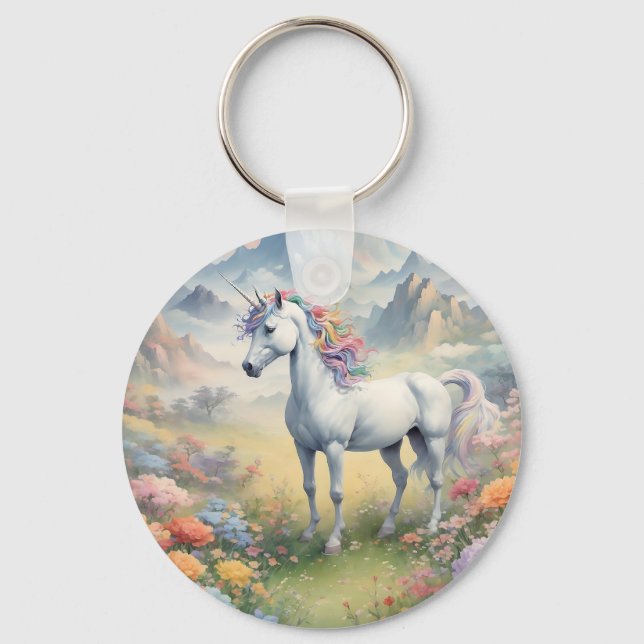 Unicorn-Schlüsselanhänger Schlüsselanhänger (Vorderseite)