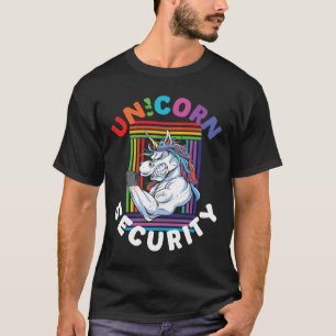 Unicorn Security Funny Halloween T-Shirt