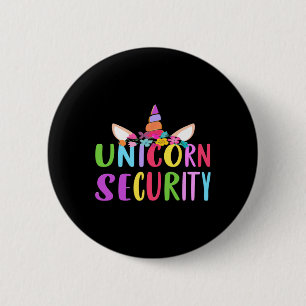 Unicorn Security Halloween Herbstkostümchen Erwach Button