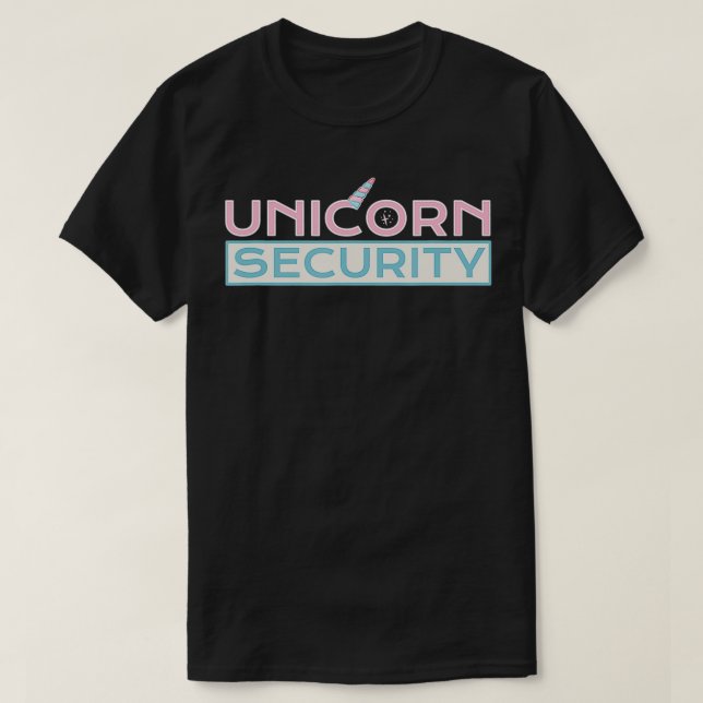 Unicorn Security  T-Shirt (Design vorne)