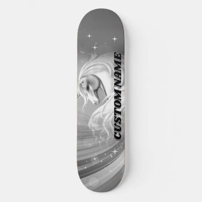 Unicorn skateboard (Vorderseite)