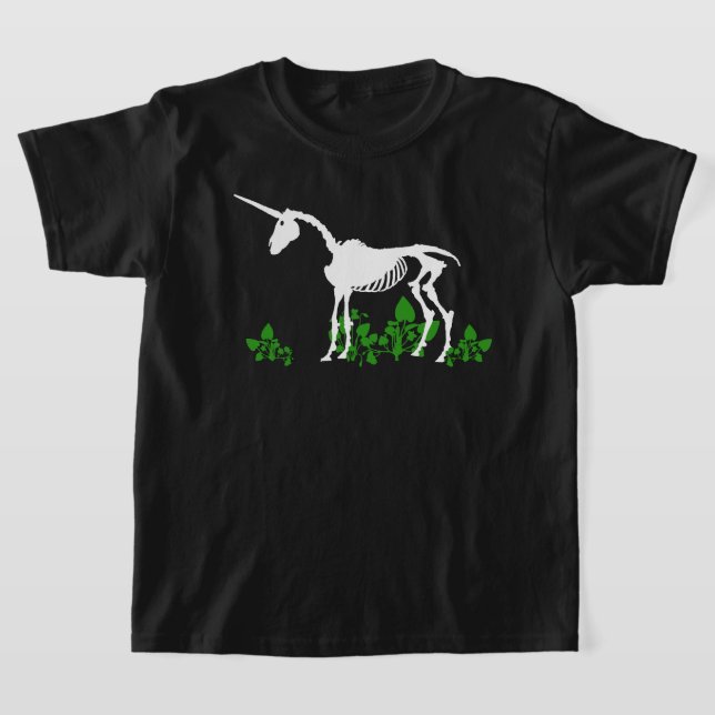 Unicorn Skeleton T - Shirt (Ablage )