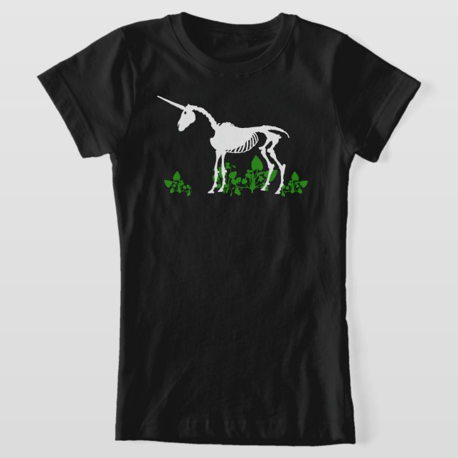 Unicorn Skeleton T - Shirt (Ablage )