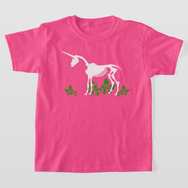 Unicorn Skeleton T - Shirt (Ablage )