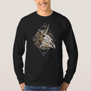 Unicorn Skull Mystische Ästhetik Fairycore Fairy G T-Shirt