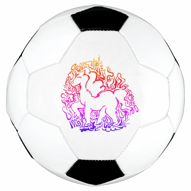 Unicorn Soccer Ball (Vorderseite)