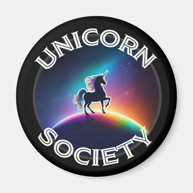 Unicorn Society Magnet (Vorne)