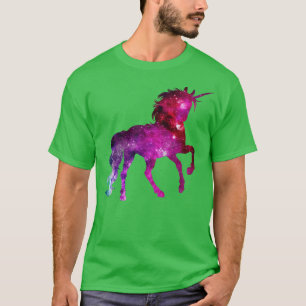 Unicorn Sparkle Space Galaxy (4) T-Shirt