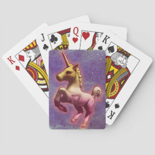 Unicorn-Spielkarte-Standard (lila Nebel) Spielkarten
