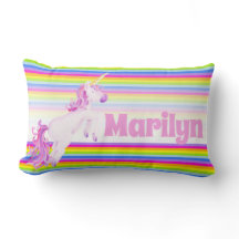 Unicorn springende Regenbogenstreifen individuelle