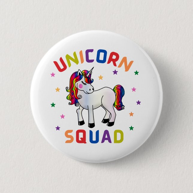 Unicorn Squad Button (Vorderseite)