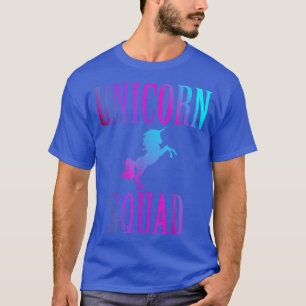 Unicorn Squad verzauberte Regenbogenfantasy Fairy T-Shirt
