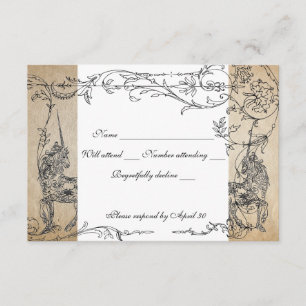 Unicorn Storybook uAwg mit Umschlägen RSVP Karte