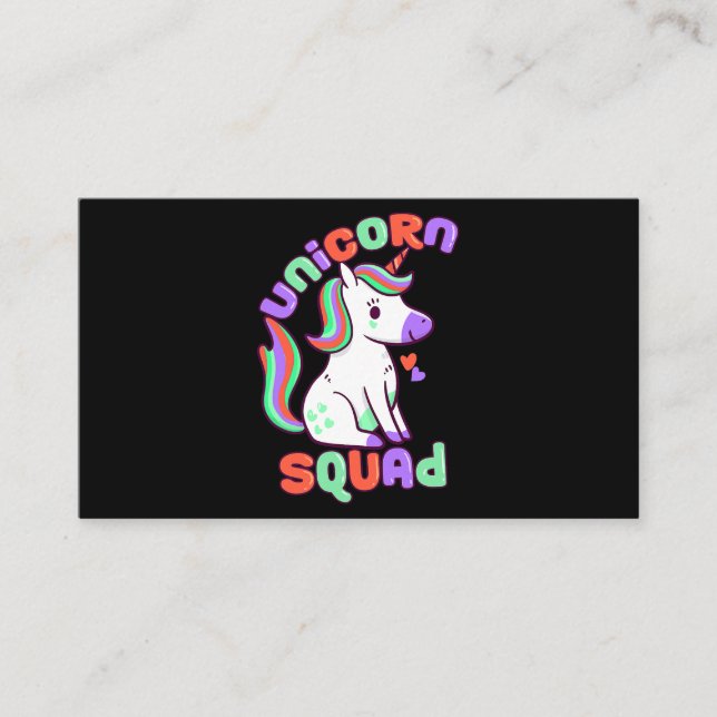 Unicorn Suqad 2 Visitenkarte (Vorderseite)