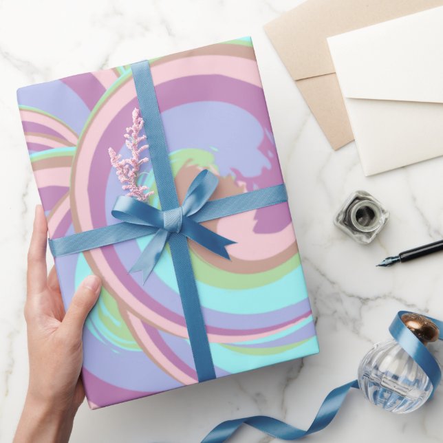 Unicorn Swirl Geschenkpapier (Schenken)