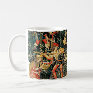 Unicorn Tapestries Mittelalterliche Klassische Ver Kaffeetasse