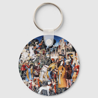 Unicorn Tapestry #6 Schlüsselanhänger