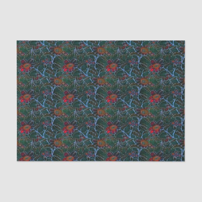 Unicorn Tapestry Seidenpapier (Vorderseite)