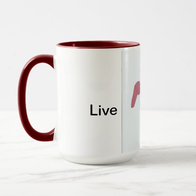 Unicorn-Tasse Tasse (Links)