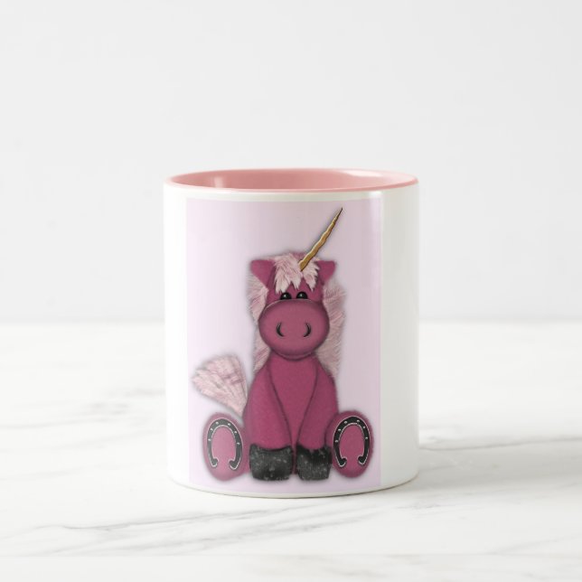 Unicorn-Tasse Zweifarbige Tasse (Mittel)