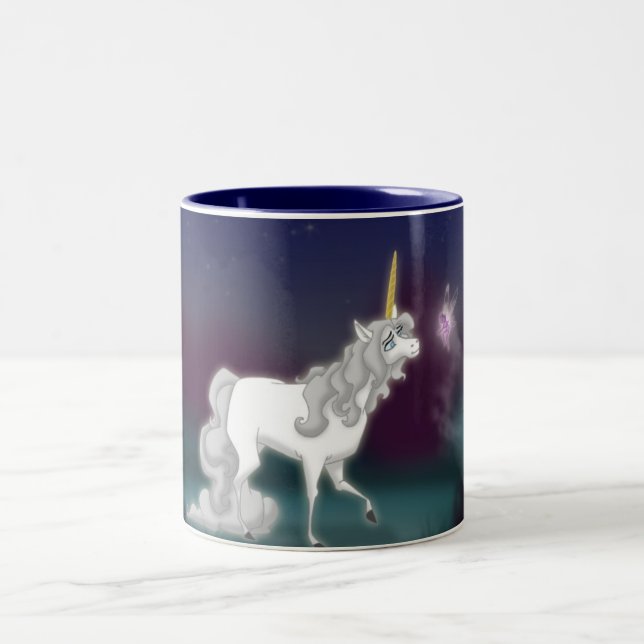 Unicorn-Tasse Zweifarbige Tasse (Mittel)