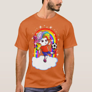 Unicorn Team Mama Coach Vater Niedlich Girl T-Shirt