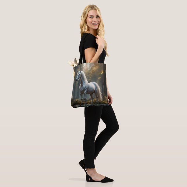 Unicorn Tote Bag Tasche (Am Model)