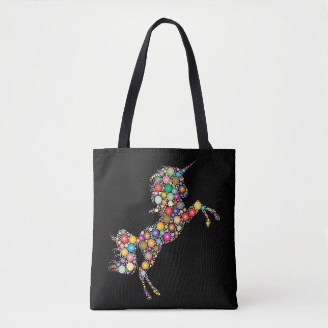 Unicorn Tote Bag Tasche (Vorderseite)