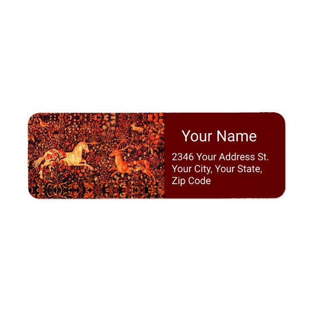 UNICORN UND DEINE, BLUME, WALDTIERE, Rote Flora (Vorne)