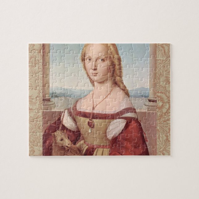 Unicorn und die Lady (Horizontal)