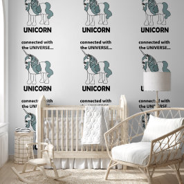 Unicorn verbunden mit dem Universum Unicorn Tapete